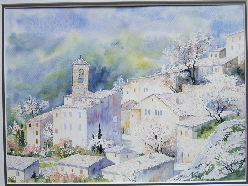 Brantes aux Amandiers (30x40)