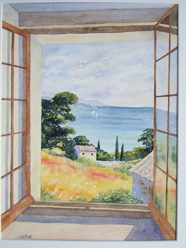 Une Fenêtre Ouverte (30x40)