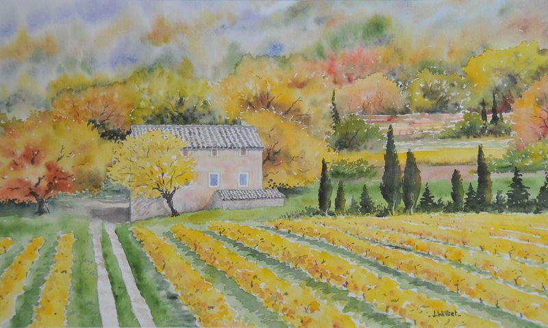 Féerie d'Automne en Luberon (32x50)