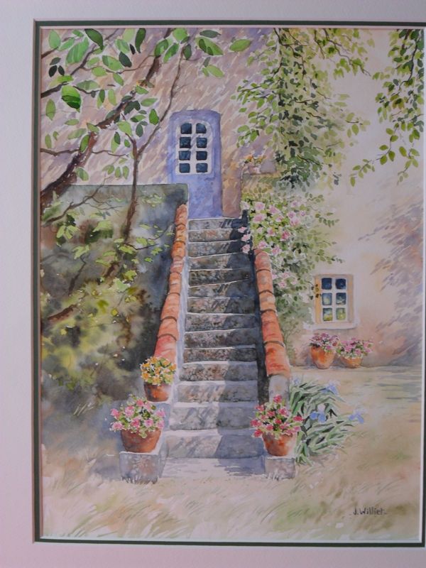 L'escalier (30x40)