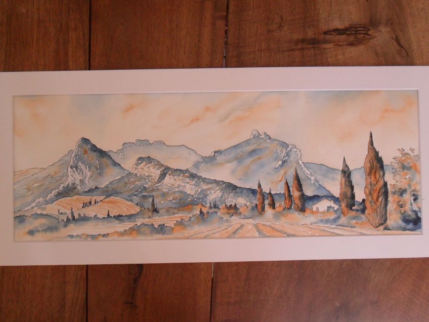 Les Dentelles de Montmirail (25x55)