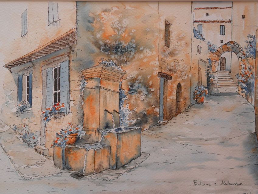 Fontaine à Malaucène