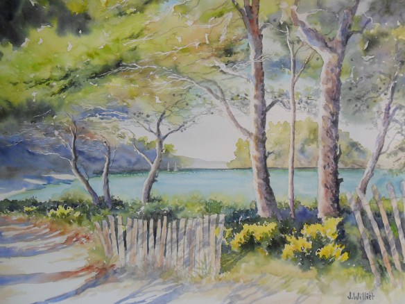 Promenade au bord de la mer