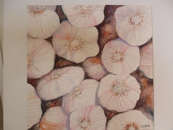 Les aulx (30 x 30 cm)