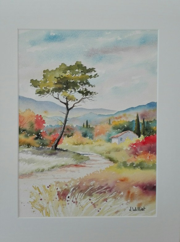 Promenade d'automne vers Aix