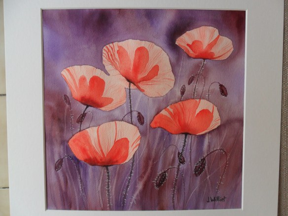 coquelicots ensoleillés