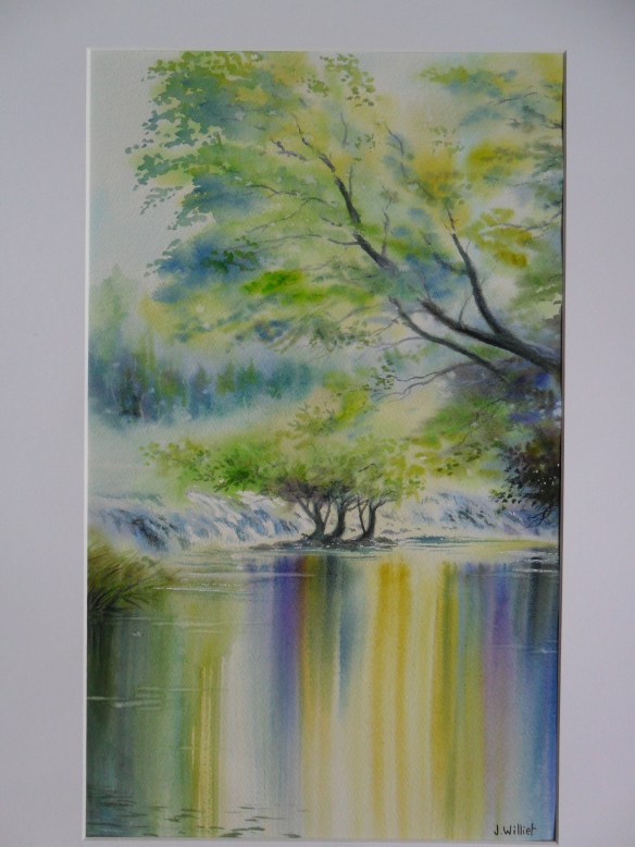 Reflets de Sorgue (35 x 50 cm)