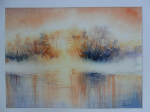 Brume matinale sur la Sorgue