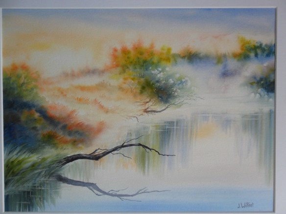 bord de brume - 30 x 40 cm