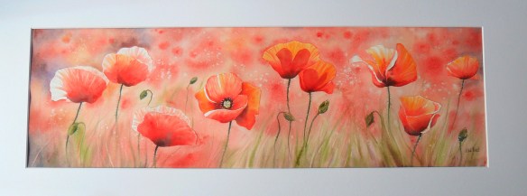 Les coquelicots (panoramique)